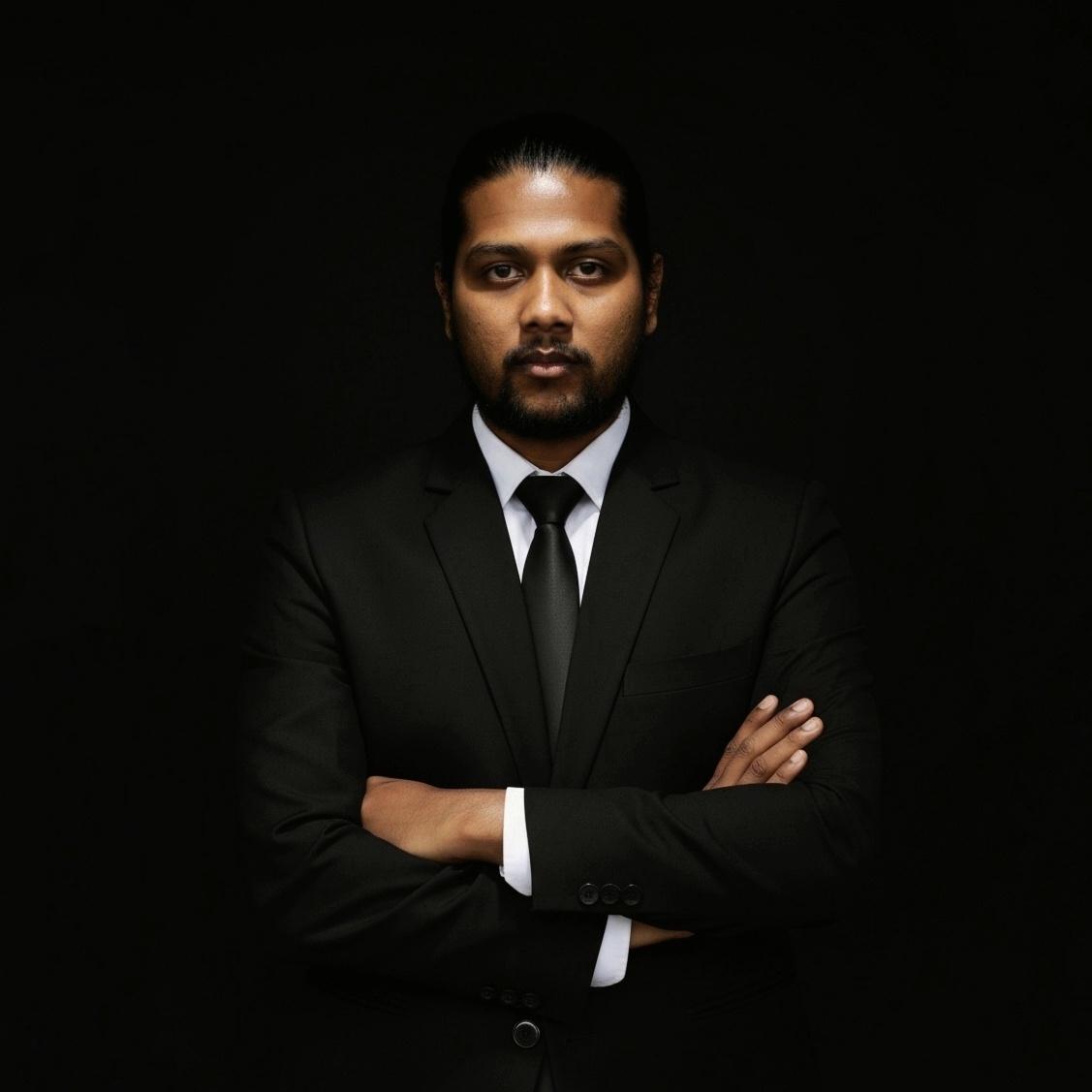 Portrait of Bhanu Hasaranga